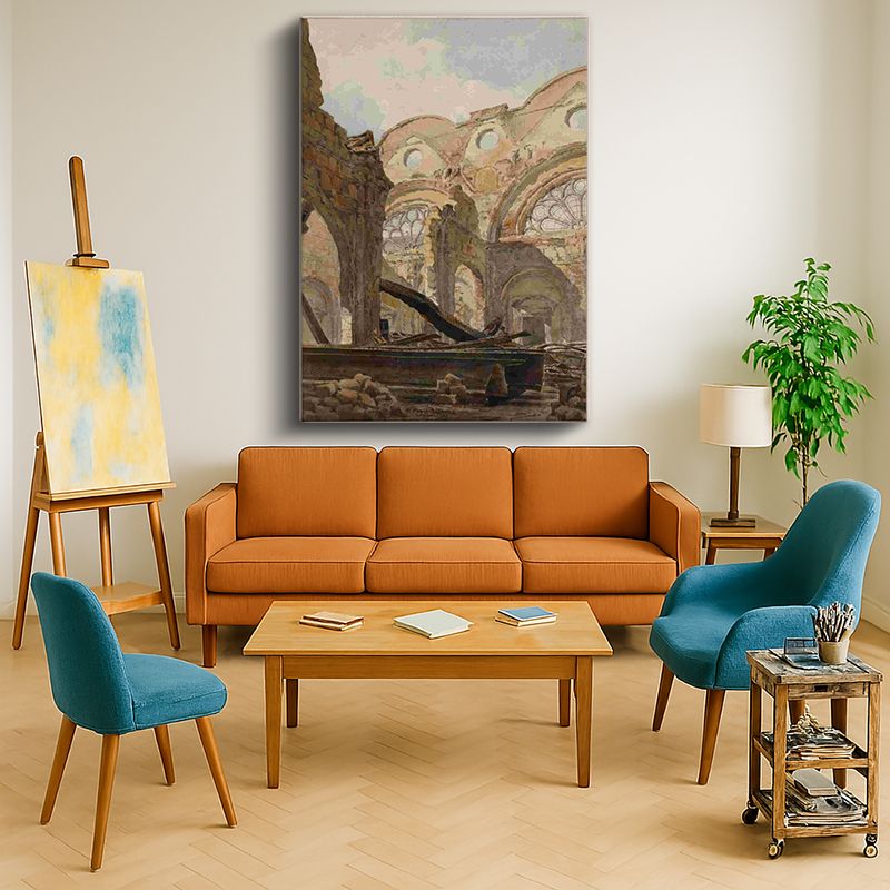 Ressam Kanvas Tablo 200